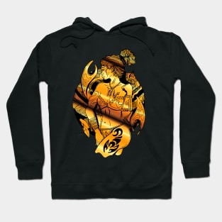 Gold Scorpio Beauty Hoodie